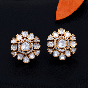 Buy LAVISH LIFESTYLE AD GOLD PLATING STUD EARRING for Women Online in India